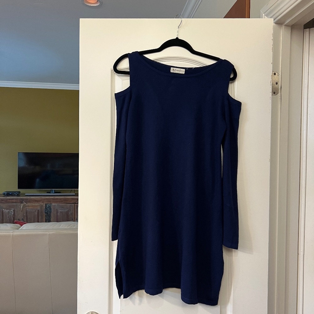 Neiman Marcus Cold Shoulder Dress - Size M